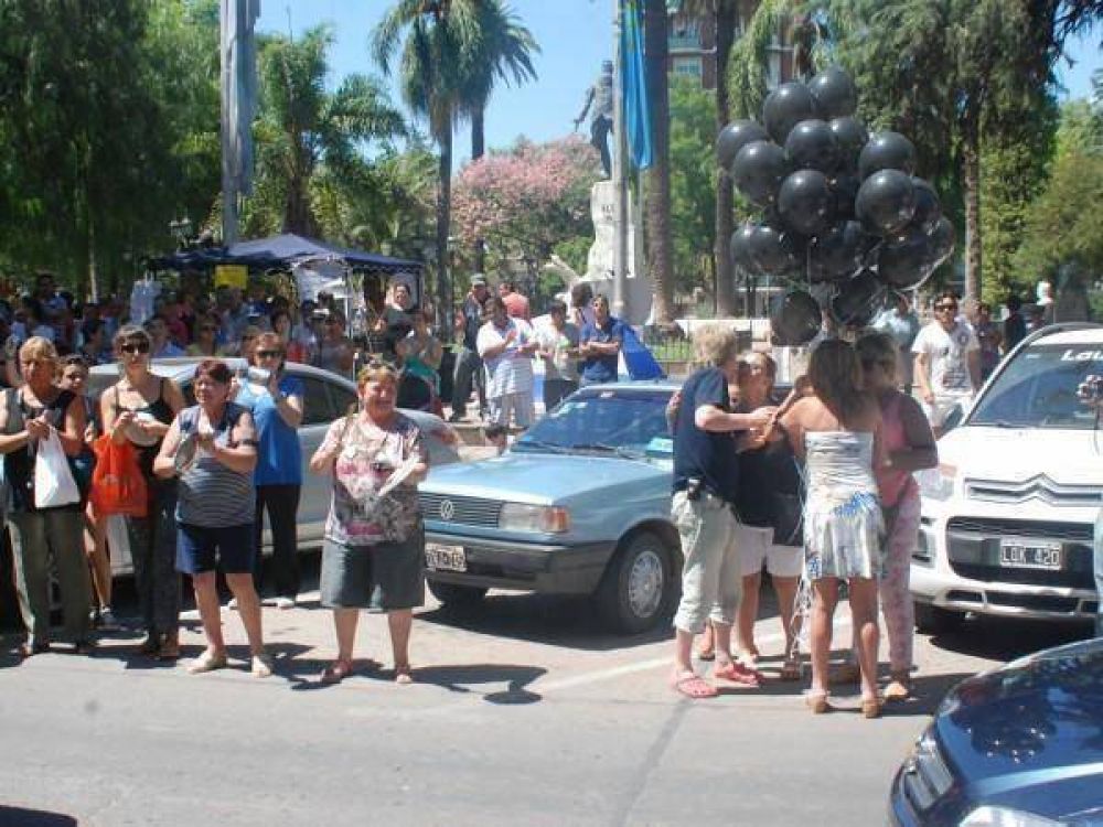 Tuvimos movilizaci�n y acampe por inseguridad