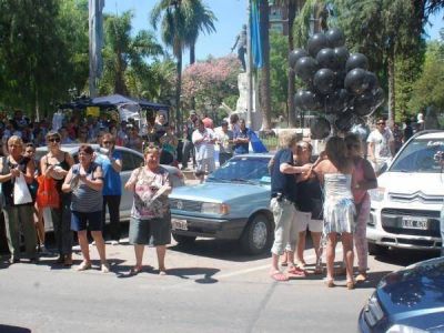Tuvimos movilizaci�n y acampe por inseguridad