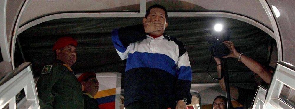 Hugo Chvez volvi a Venezuela