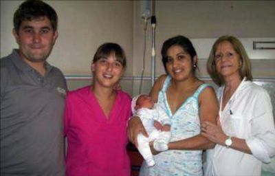 Fertilizaci�n asistida, naci� el primer var�n en el hospital de Azul