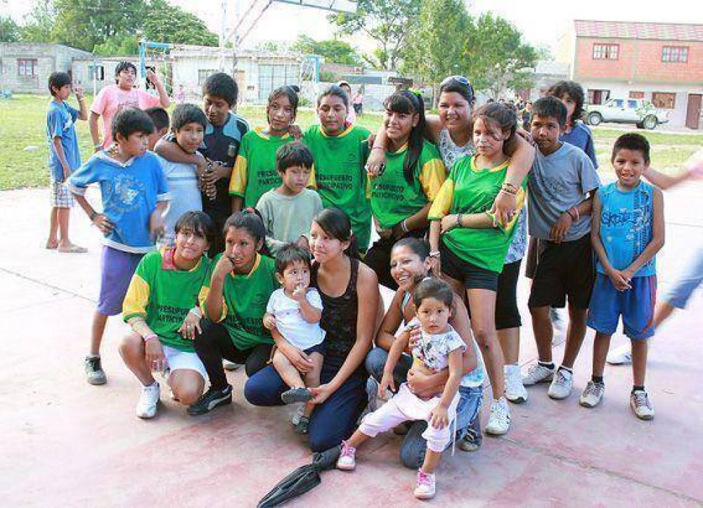 Apoyo para torneo de f�tbol en Alto Comedero