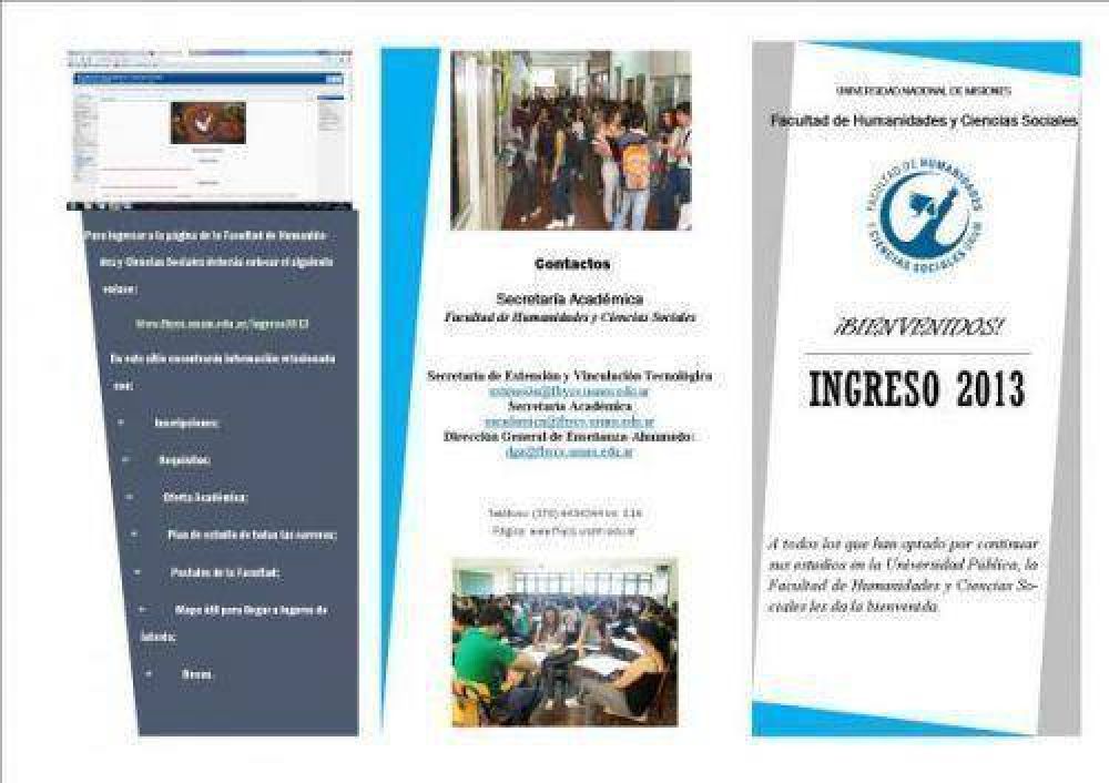Inscriben en la Facultad de Humanidades y Ciencias Sociales de la Unam