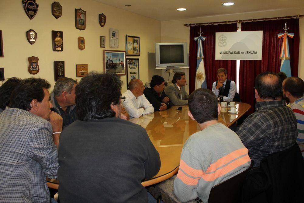 El Intendente se reuni� con representantes gremiales