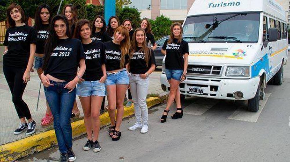 Las candidatas a reina de Comodoro participaron de �Turistas por un d�a�