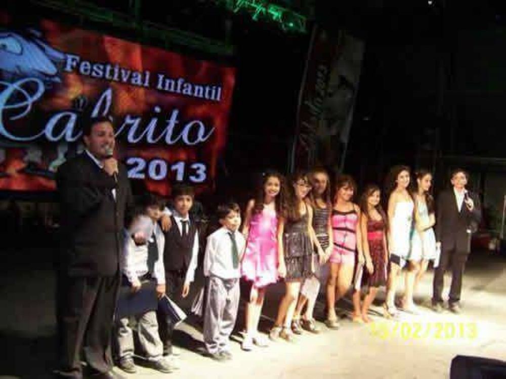 A puro festejo en el Festival Infantil del Cabrito