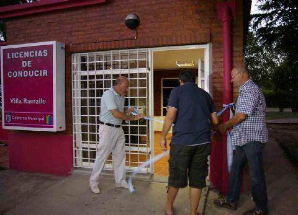Oficina de tr�nsito en Villa Ramallo