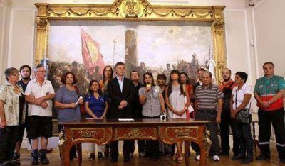 Macri propone levantar un monumento a las v�ctimas de la tragedia de Once