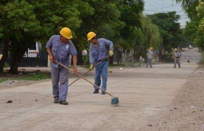 El Municipio contin�a recuperando las calles del partido de San Mart�n