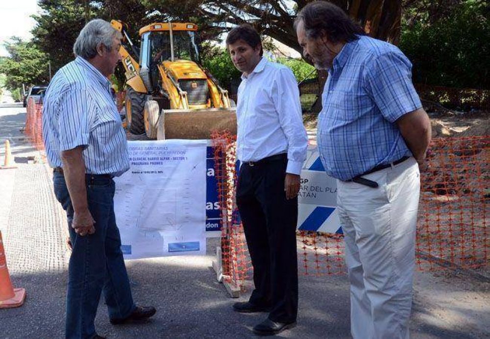 La red cloacal en Alfar cerca de inaugurarse