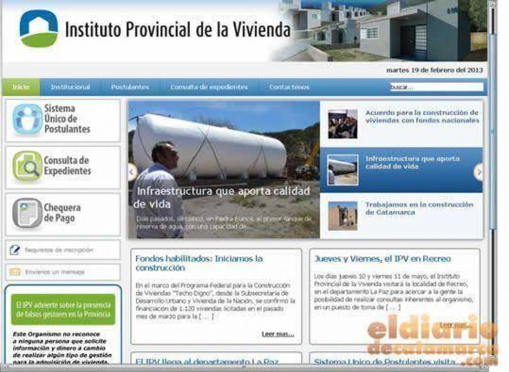 El IPV pide que se actualicen los datos