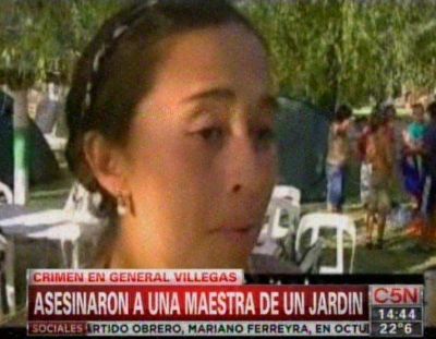 Horror en un jard�n de infantes: deg�ellan a la directora en un aula