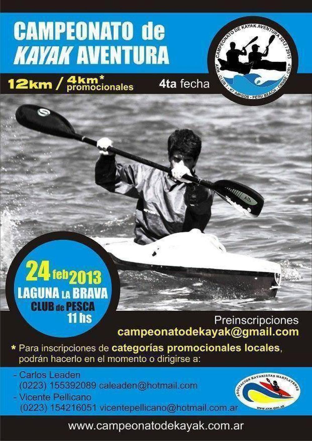 4TA FECHA CAMPEONATO DE KAYAK AVENTURA