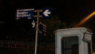 Una agrupaci�n kirchnerista cambi� el nombres de calles en San Isidro