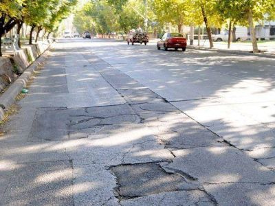 Empiezan a repavimentar la estrat�gica avenida Boulogne Sur Mer y piden paciencia a conductores