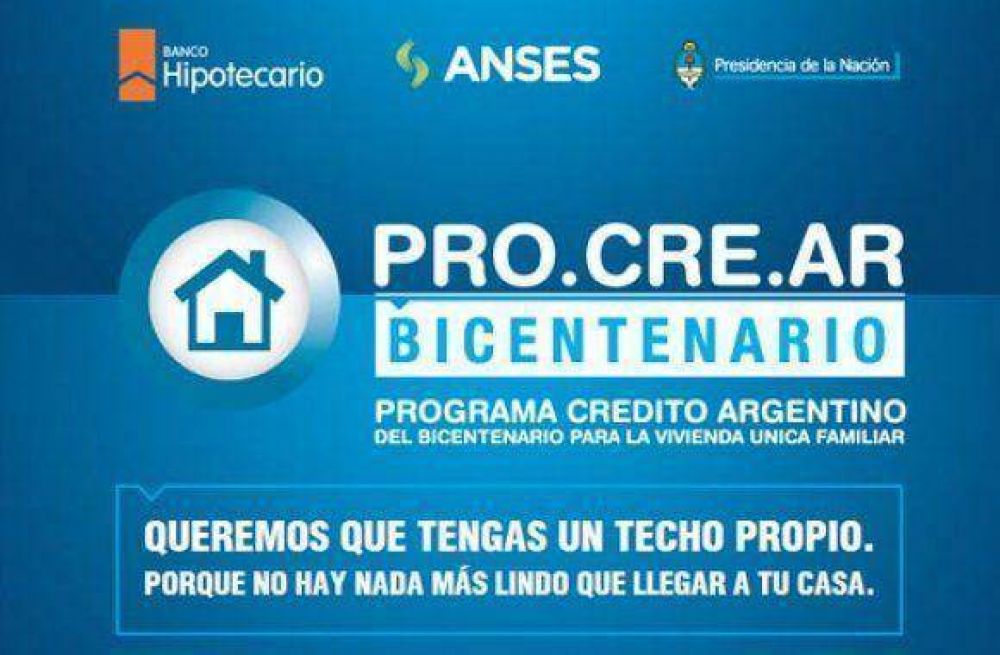El 22 de marzo se realiza el nuevo sorteo de Pro.Cre.Ar para quienes tienen terreno propio