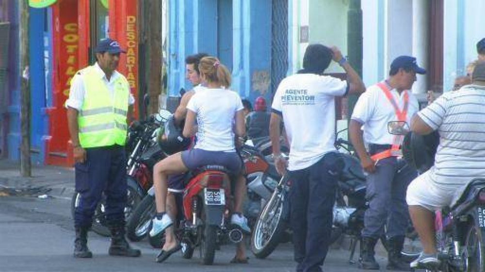 Importante operativo de control, se realiz� en la tarde-noche del martes en distintos sectores de la ciudad