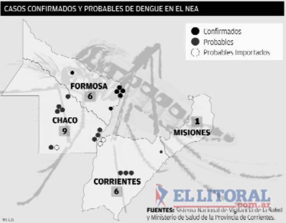 Dengue: contin�a la b�squeda de febriles en el centro de Capital