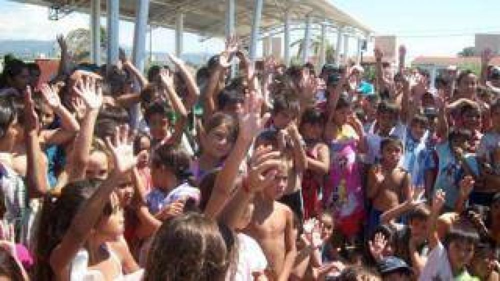 M�s de 500 chicos participaron diariamente de las actividades de verano