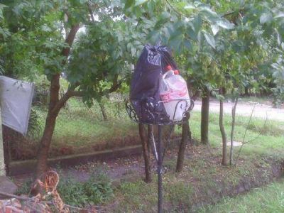 Ridella exterioriz� su preocupaci�n por la falta de recolecci�n de residuos durante el feriado