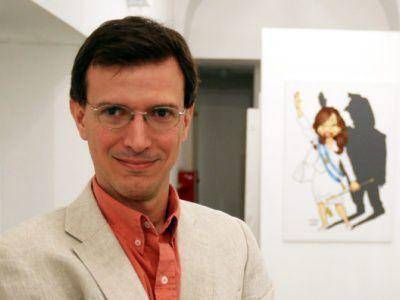 ALFREDO S�BAT SE PRESENTA EN MUESTRA DE PERIODISMO DIBUJADO