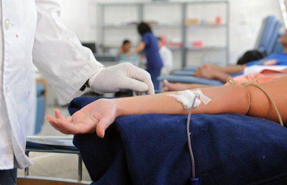 Se realiza una colecta de sangre en Cafayate