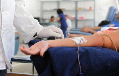 Se realiza una colecta de sangre en Cafayate