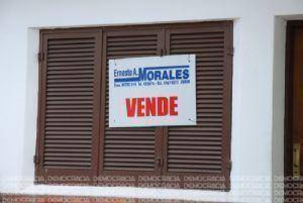 Las dudas por la situaci�n del d�lar frenan la venta de propiedades en Jun�n