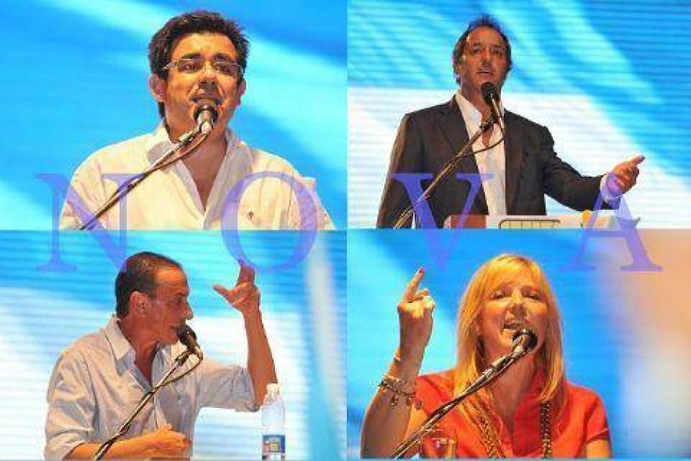 El peronismo disimul� diferencias y mostr� unidad en La Plata