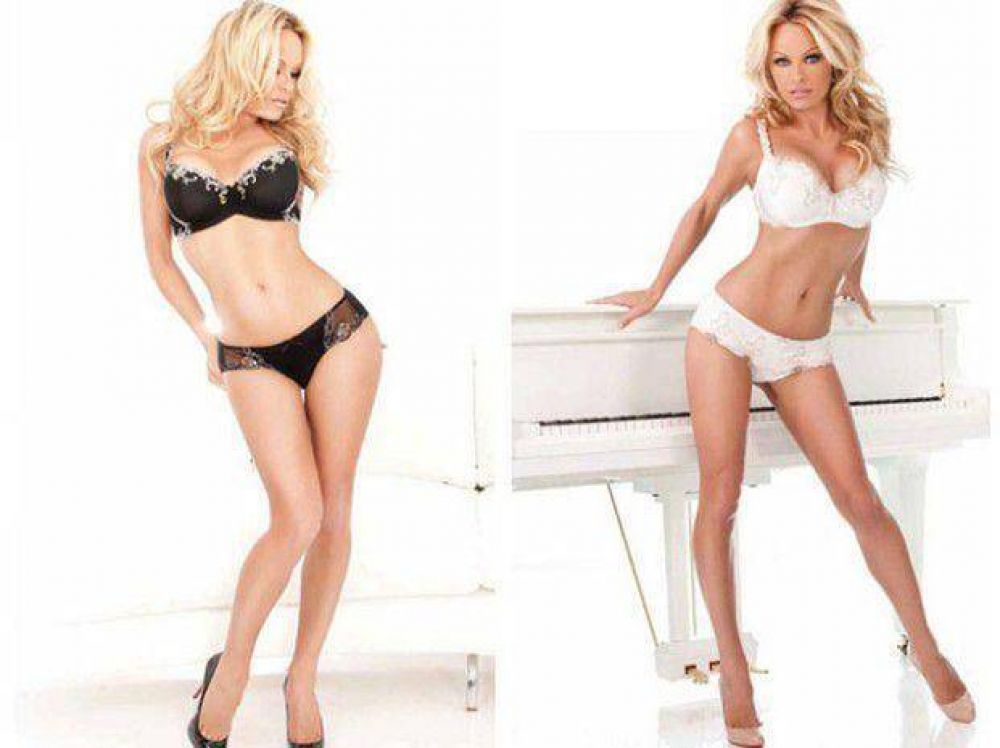 Pamela Anderson se anim� a una producci�n s�per sexy a los 45