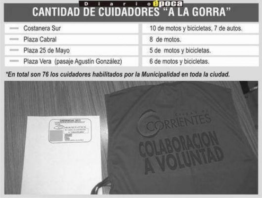 Buscan ordenar y controlar el trabajo de los cuidadores de motos