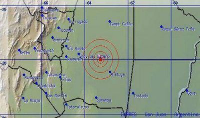 Sismo de 6.3 grados pas� desapercibido en Santiago del Estero