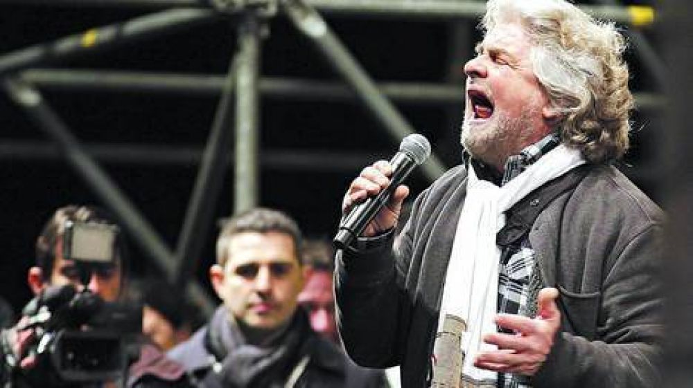 Italia cierra la campa�a y crece el peso electoral del c�mico Grillo