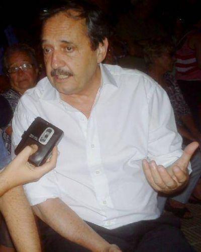 Alfons�n sobre De Narv�ez: �A nivel nacional no compartimos absolutamente nada�