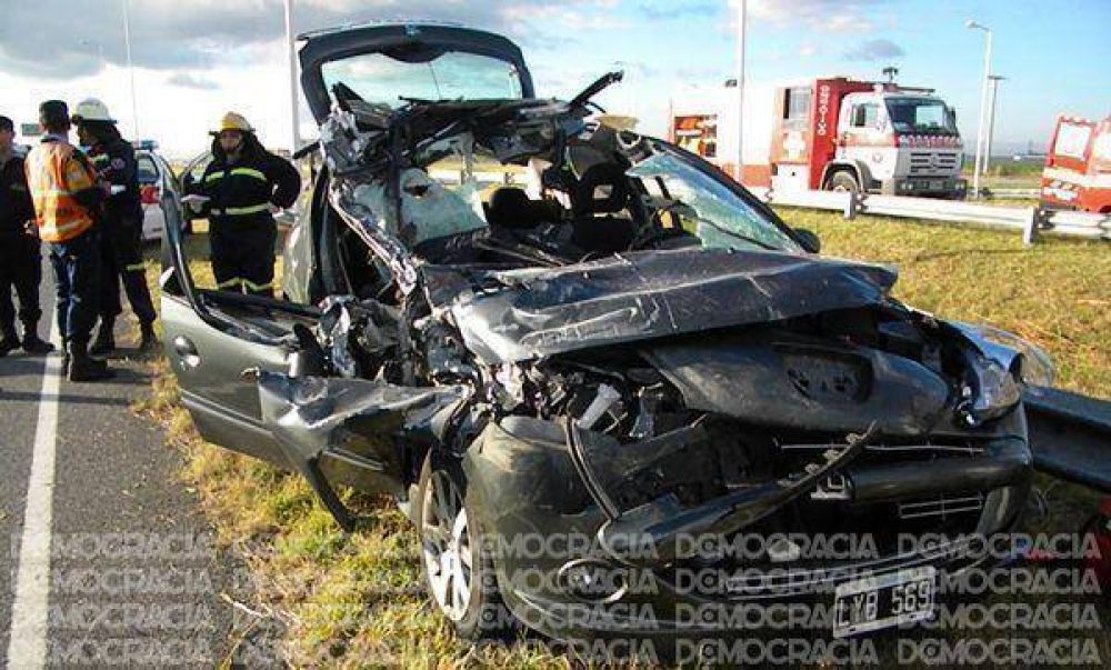Violento accidente de tr�nsito le cost� la vida a una vecina de nuestra ciudad