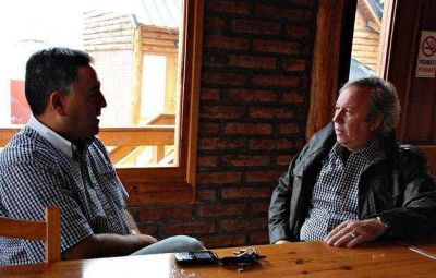 Peralta se reuni� con el Presidente del Concejo Deliberate de Caleta Olivia