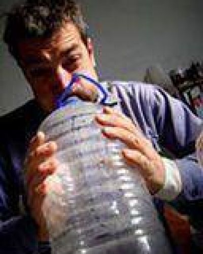 No es soplar y hacer botellas