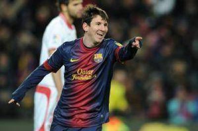 Messi siempre lo puede: remont� partido y estir� r�cord