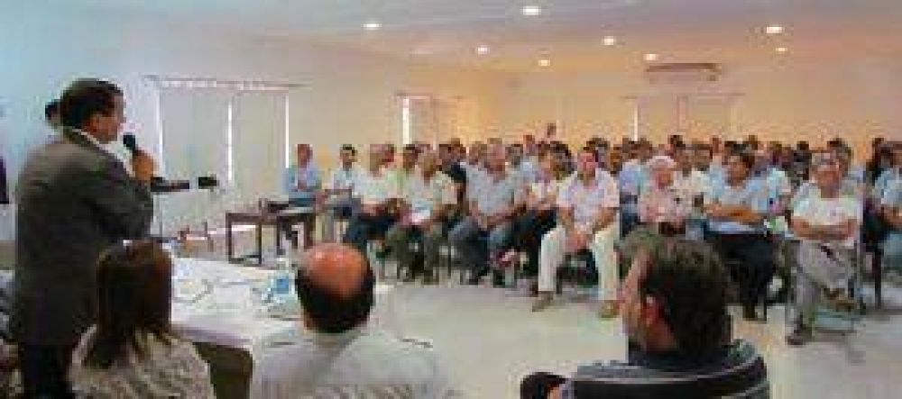 Realizaron reuniones por la situaci�n h�drica