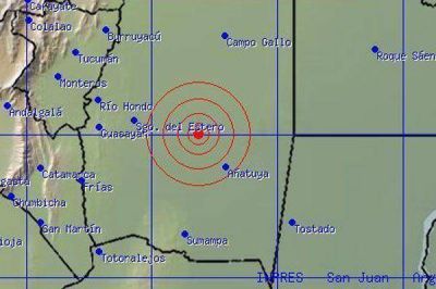 El sismo de Santiago del Estero se sinti� con intensidad en La Rioja