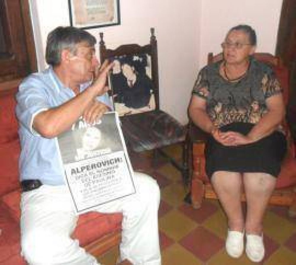 Ada Morales con Alberto Lebbos: "los hijos del poder que mataron a Paulina no pueden quedar impunes"