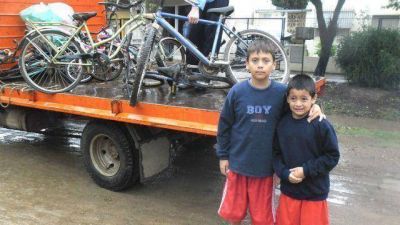 Ya hay 14 bicis para escuelas rurales