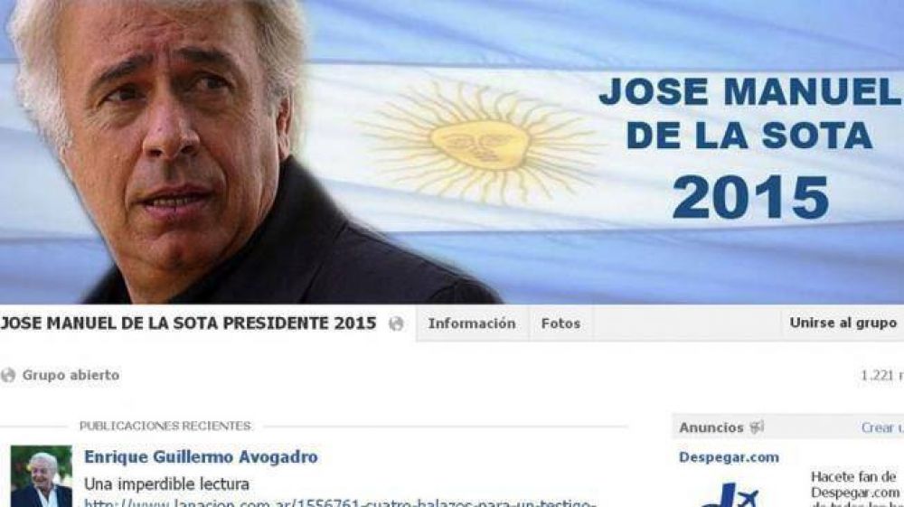 En Facebook, Mestre y De la Sota ya son promovidos para 2015