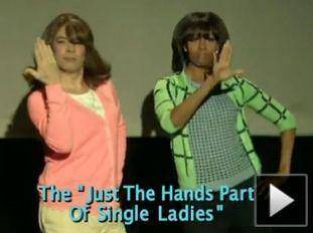 La evoluci�n del baile, seg�n Michelle Obama