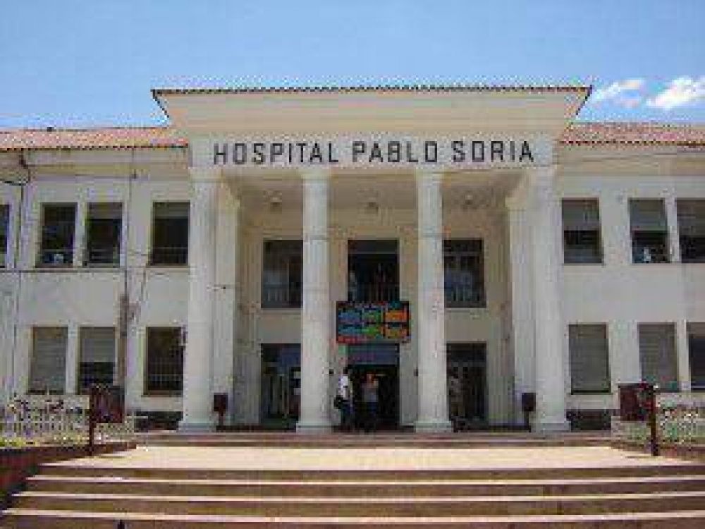 Realizan trabajos de reparaci�n en la caldera del hospital �Pablo Soria�