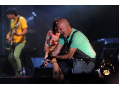 Gustavo Cordera y Le�n Gieco se lucieron en M�sica en el R�o