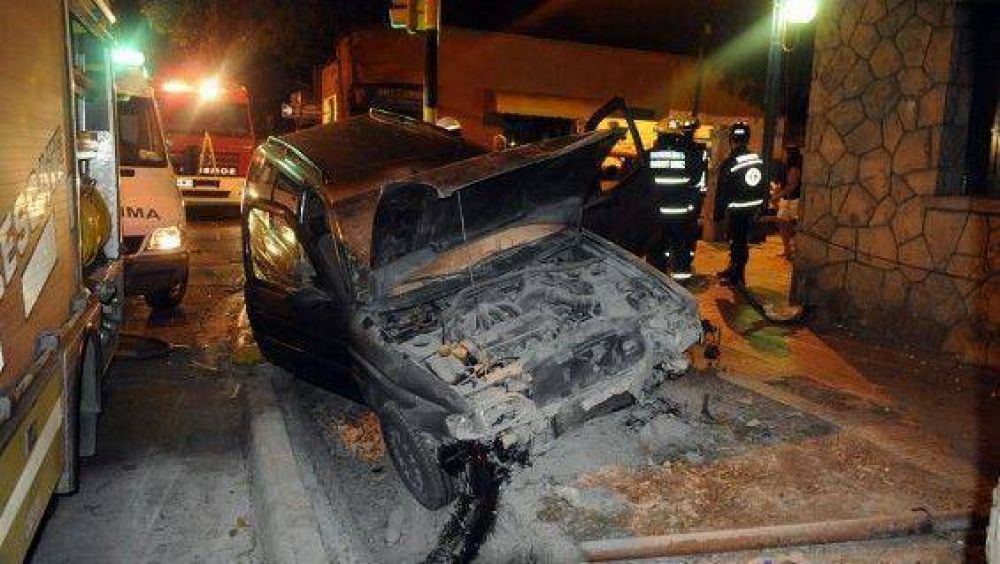 Violento accidente en Godoy Cruz