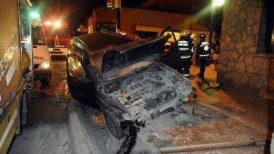 Violento accidente en Godoy Cruz