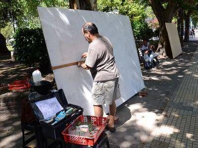 ENCUENTRO DE ARTE P�BLICO EN PLAZA SAN MART�N