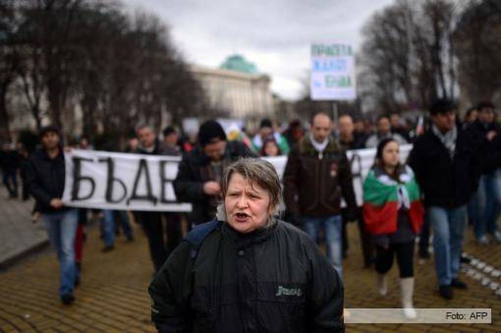 Nuevas protestas en Bulgaria contra la pobreza, la corrupci�n y el ajuste