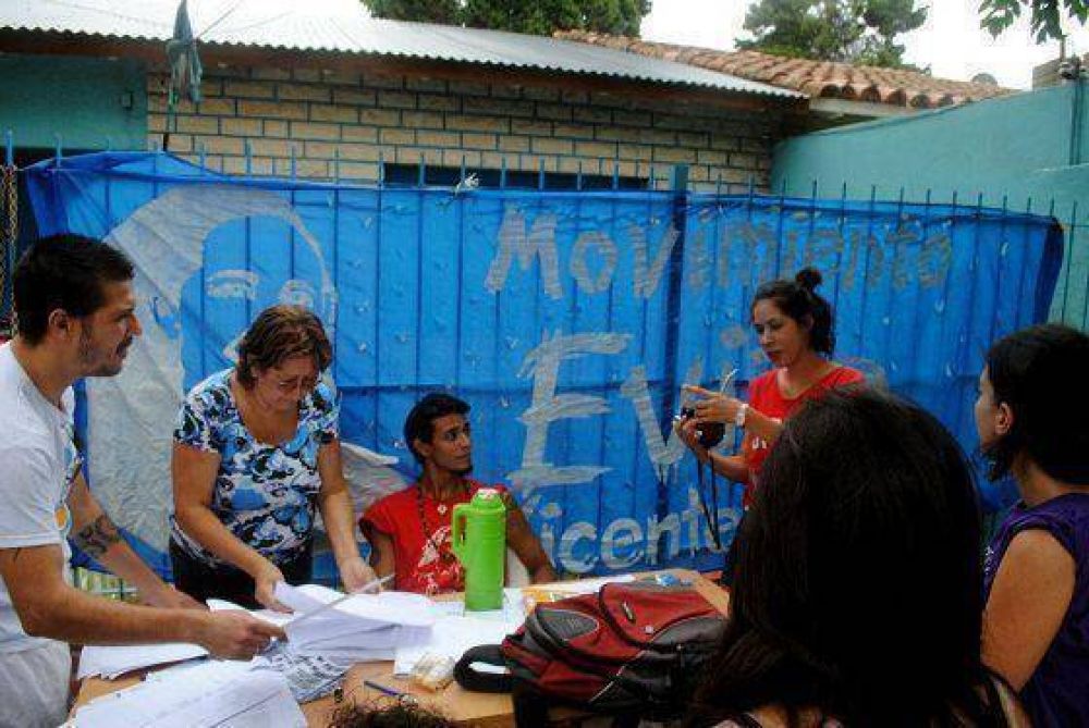 El Movimiento Evita realiz� un relevamiento en Villa Martelli